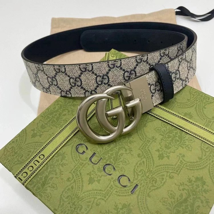 Gucci men's and women's belt PVC distressed calf leather vintage | Outfitreps Spreadsheet