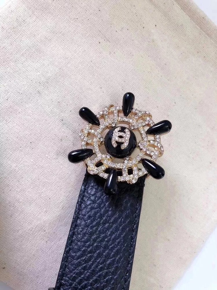 Chanel casual versatile full leather belt | Outfitreps Spreadsheet