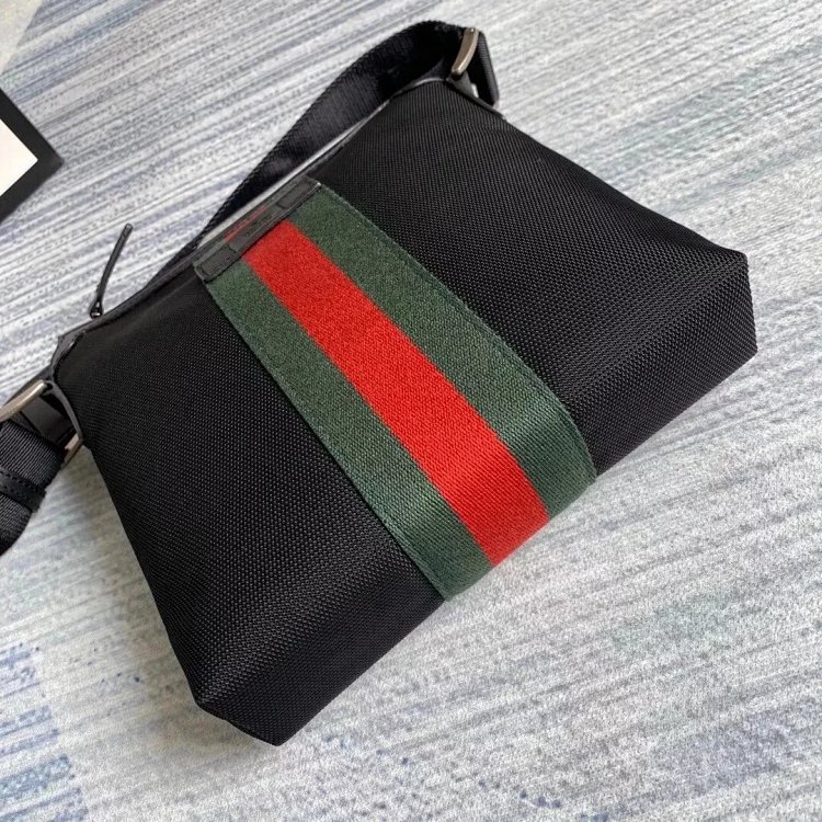 Gucci crossbody bag with red and green stripes, men's shoulder bag, large size 387111, small siz | Outfitreps Spreadsheet
