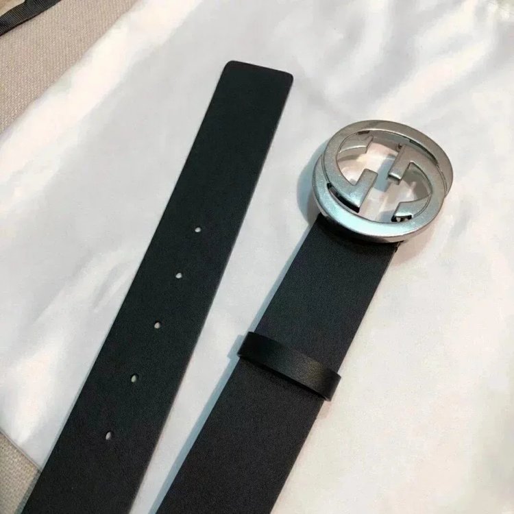 Gucci counter version men's belt double buckle business casual belt smooth buckle pants belt | Outfitreps Spreadsheet