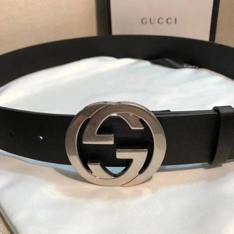 Gucci counter version men's belt double buckle business casual belt smooth buckle pants belt | Outfitreps Spreadsheet