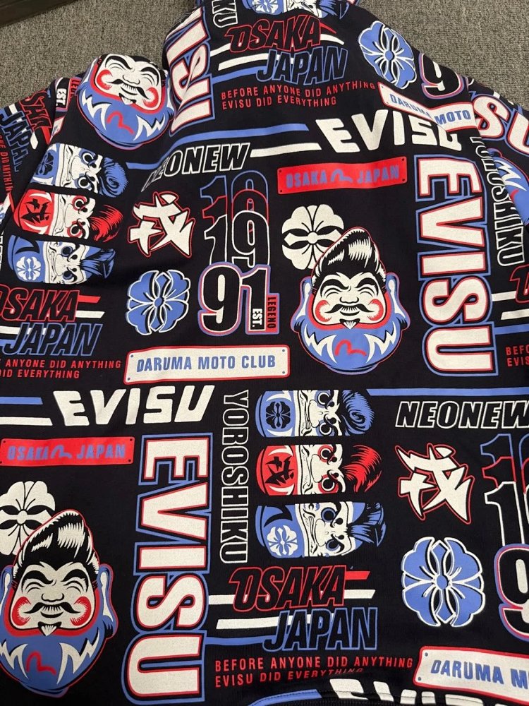 EVISU full print hoodie | Outfitreps Spreadsheet