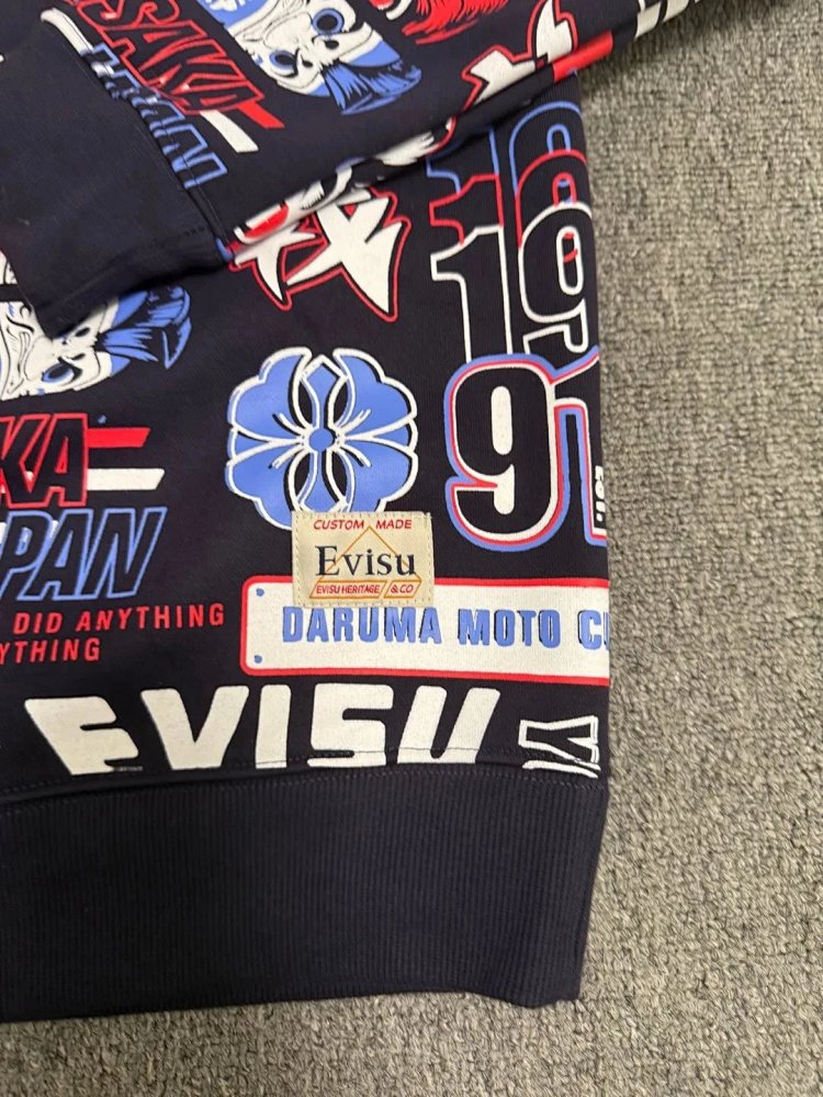 EVISU full print hoodie | Outfitreps Spreadsheet