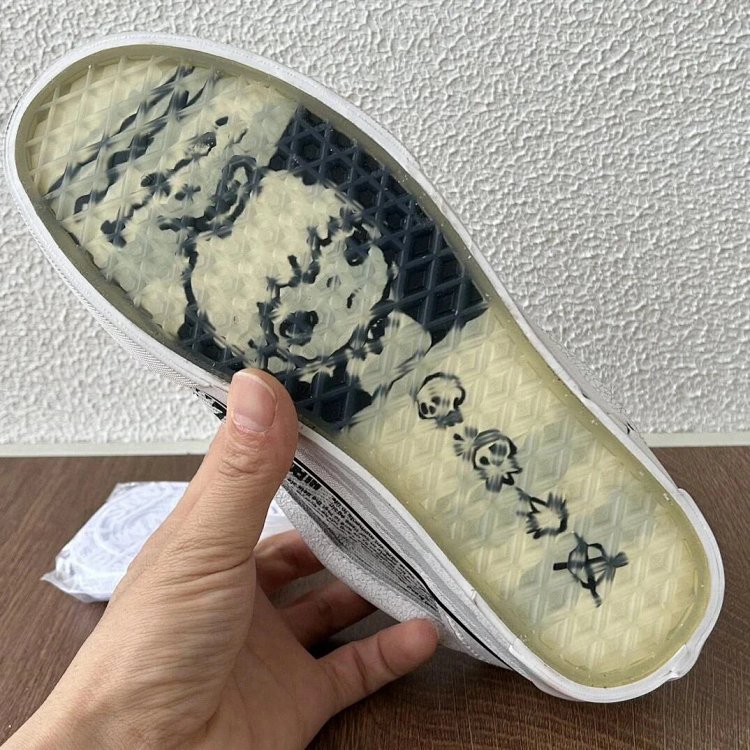 VANS Bubble Matt Ono Co branded Grey White Graffiti Casual Canvas Shoes | Outfitreps Spreadsheet