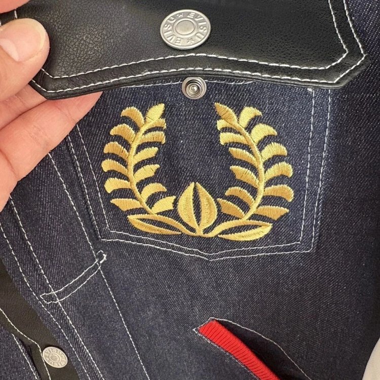 EVISU Heavy Industry Embroidered Cowboy Coat | Outfitreps Spreadsheet