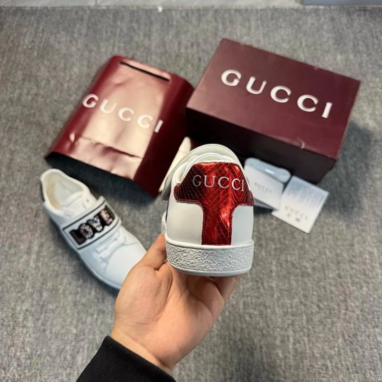 Gucci Bright Diamond Love Patch Casual Shoes Board Shoes | Outfitreps Spreadsheet