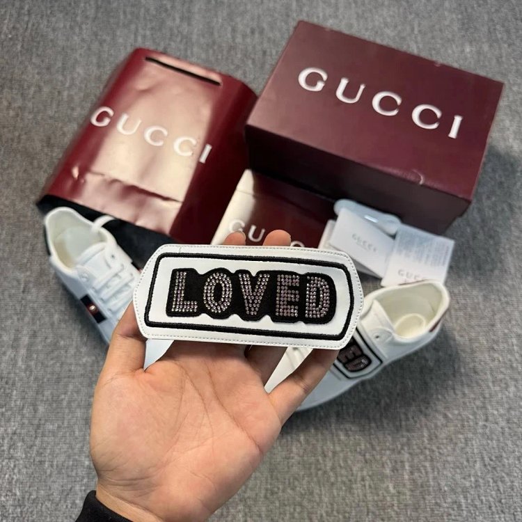 Gucci Bright Diamond Love Patch Casual Shoes Board Shoes | Outfitreps Spreadsheet