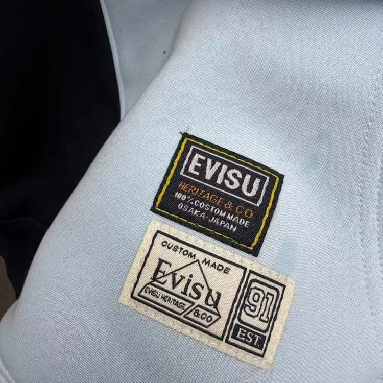 EVISU black and blue dual tone hoodie | Outfitreps Spreadsheet