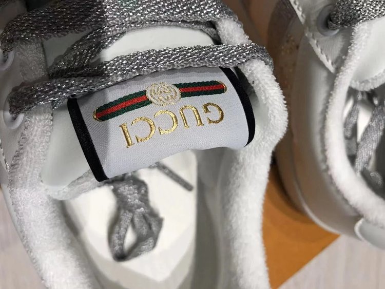 GUCCI dirty shoes, white rhinestone style fashionable board shoes | Outfitreps Spreadsheet