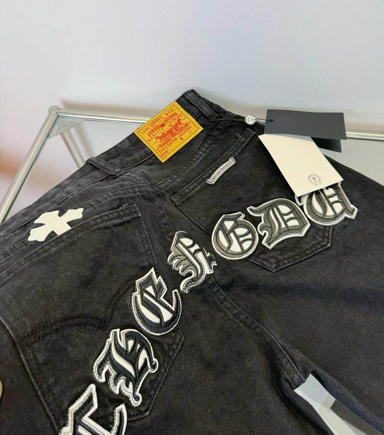 Chrome Hearts High Street American Limited Loose Trendy Brand Washed Pants | Outfitreps Spreadsheet