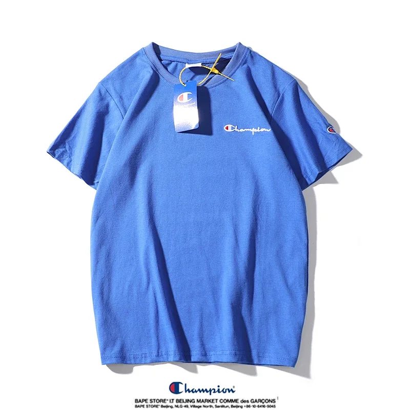 Champion small label pure cotton round neck short sleeved T-shirt | Outfitreps Spreadsheet