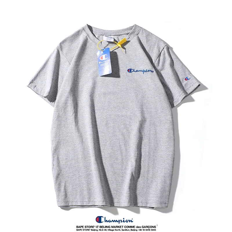 Champion small label pure cotton round neck short sleeved T-shirt | Outfitreps Spreadsheet