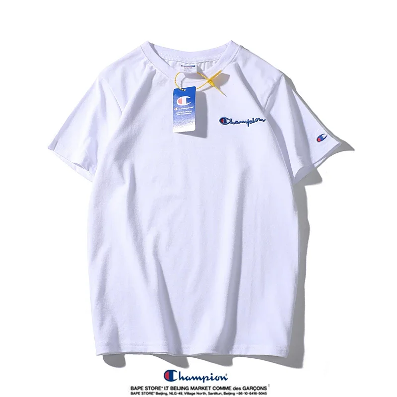 Champion small label pure cotton round neck short sleeved T-shirt | Outfitreps Spreadsheet