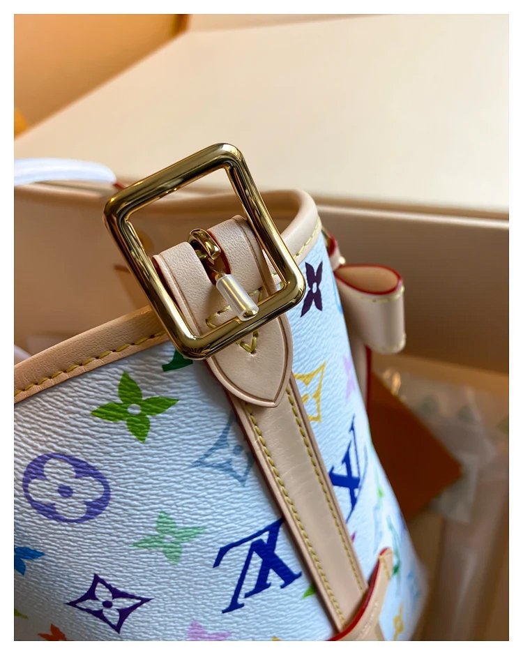 Louis Vuitton white tri colored CarryAll handbag | Outfitreps Spreadsheet
