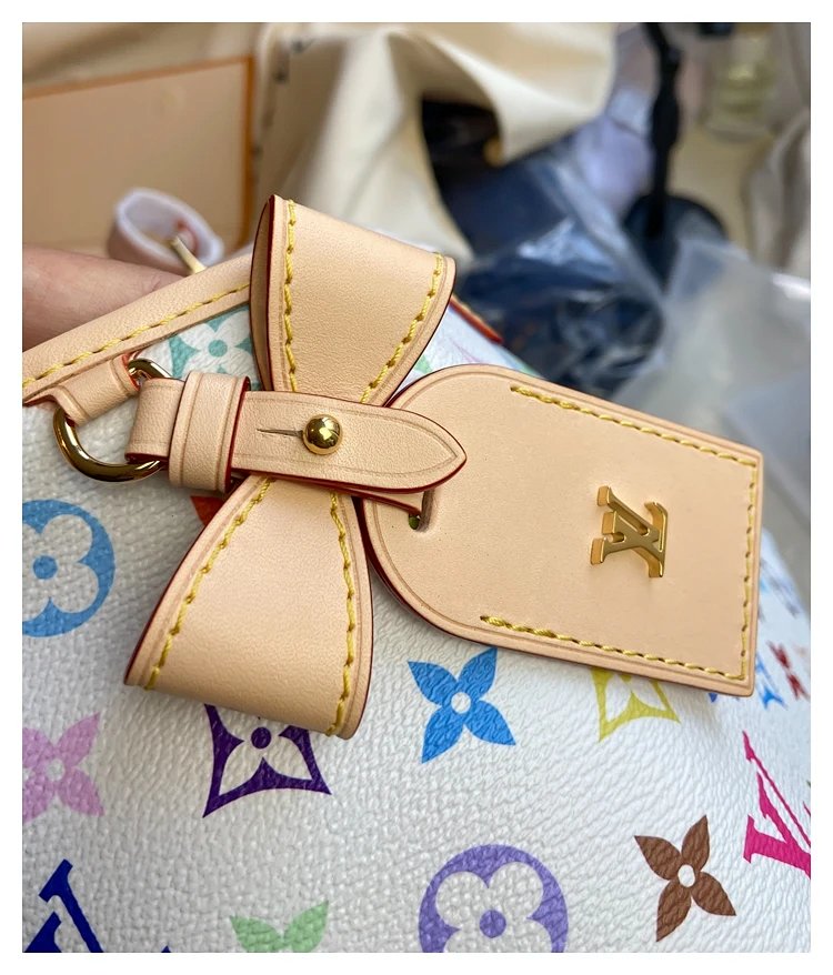 Louis Vuitton white tri colored CarryAll handbag | Outfitreps Spreadsheet