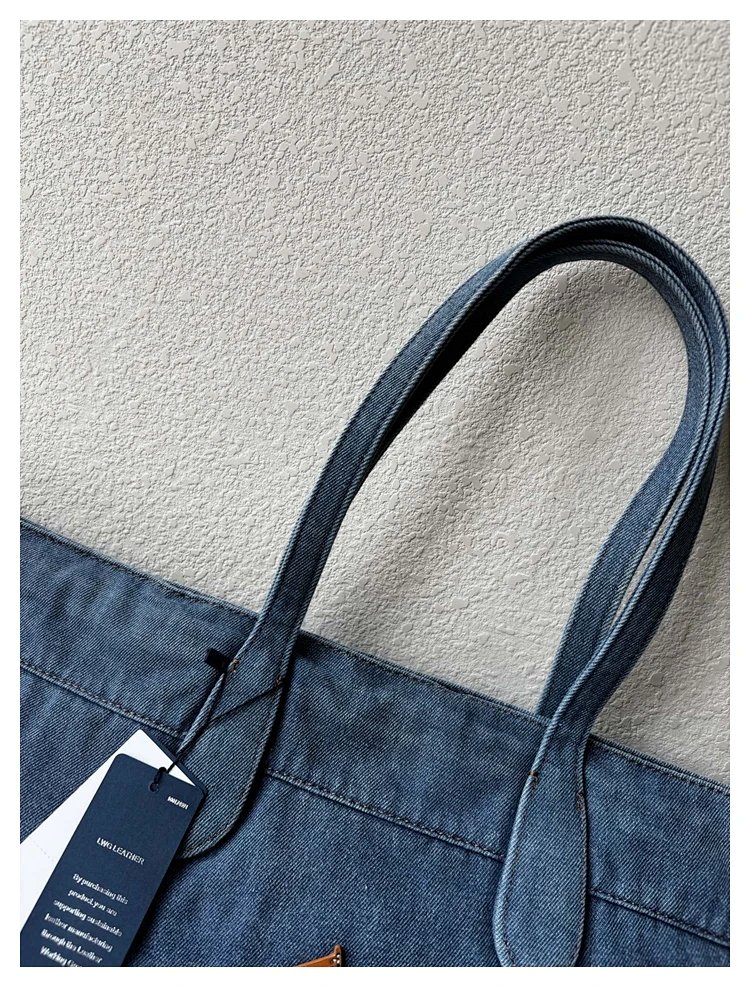 Ralph Lauren Washed denim blue tote bag | Outfitreps Spreadsheet