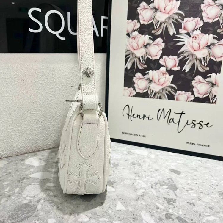 Chrome Hearts Retro high-end lychee patterned shoulder bag | Outfitreps Spreadsheet