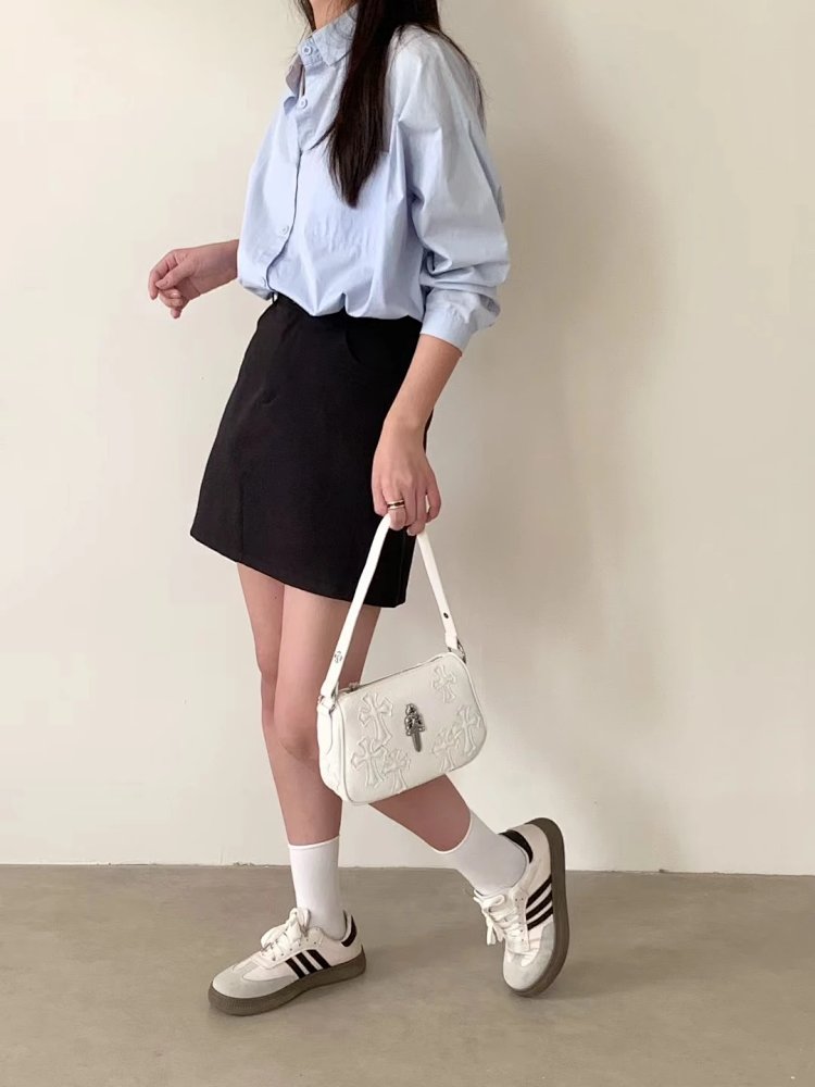 Chrome Hearts Retro high-end lychee patterned shoulder bag | Outfitreps Spreadsheet