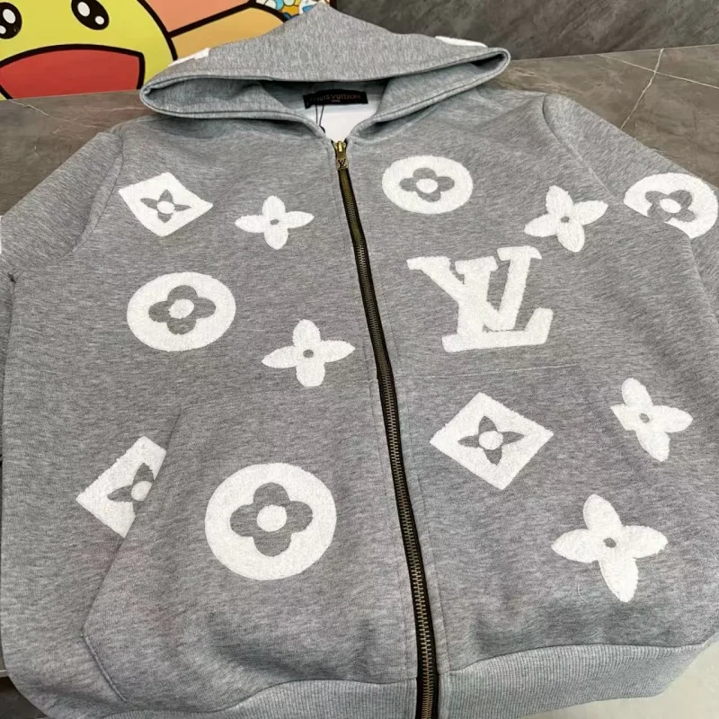Louis Vuitton hooded zipper sweatshirt | Outfitreps Spreadsheet