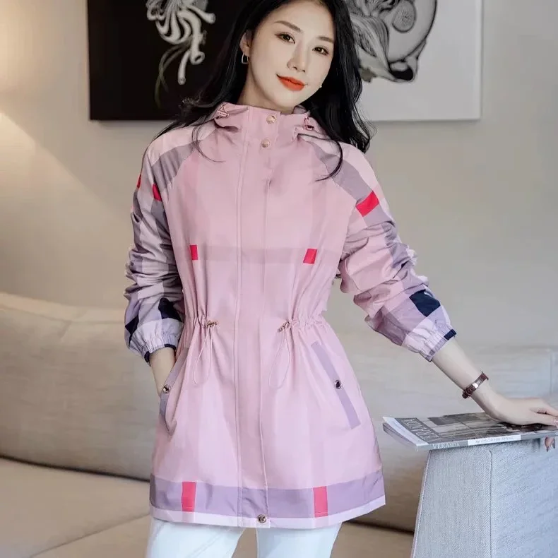Burberry's light luxury 2026 spring new women's clothing high-end British trench coat hooded jac | Outfitreps Spreadsheet