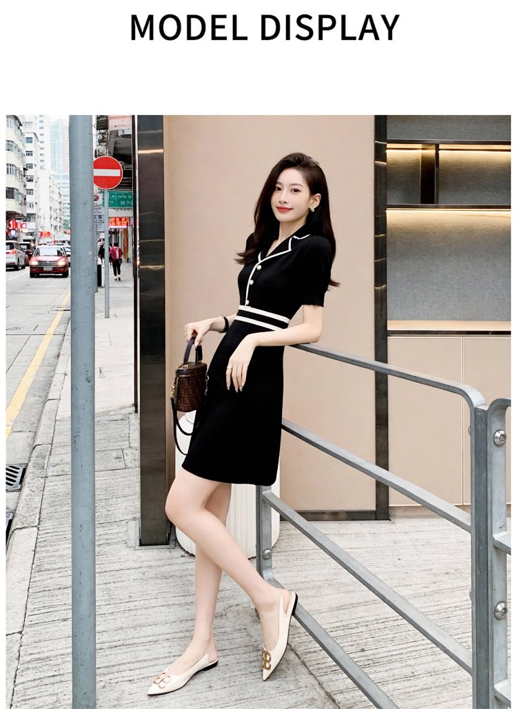 skirt Summer Ice Silk Knitted French Dress | Outfitreps Spreadsheet