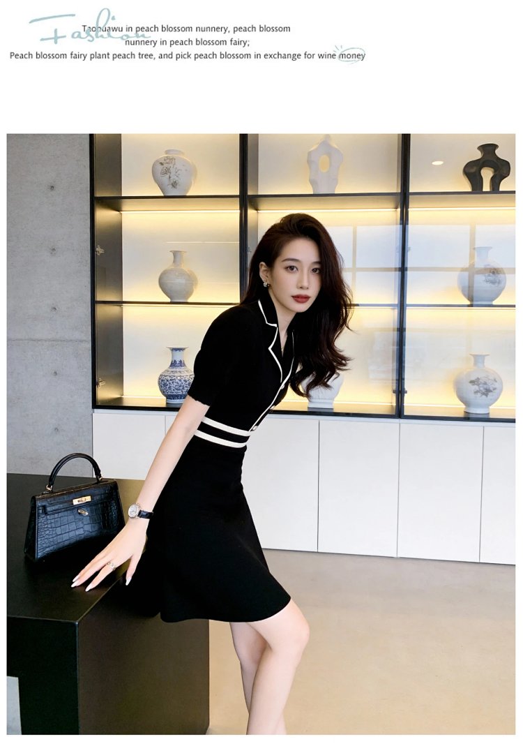 skirt Summer Ice Silk Knitted French Dress | Outfitreps Spreadsheet