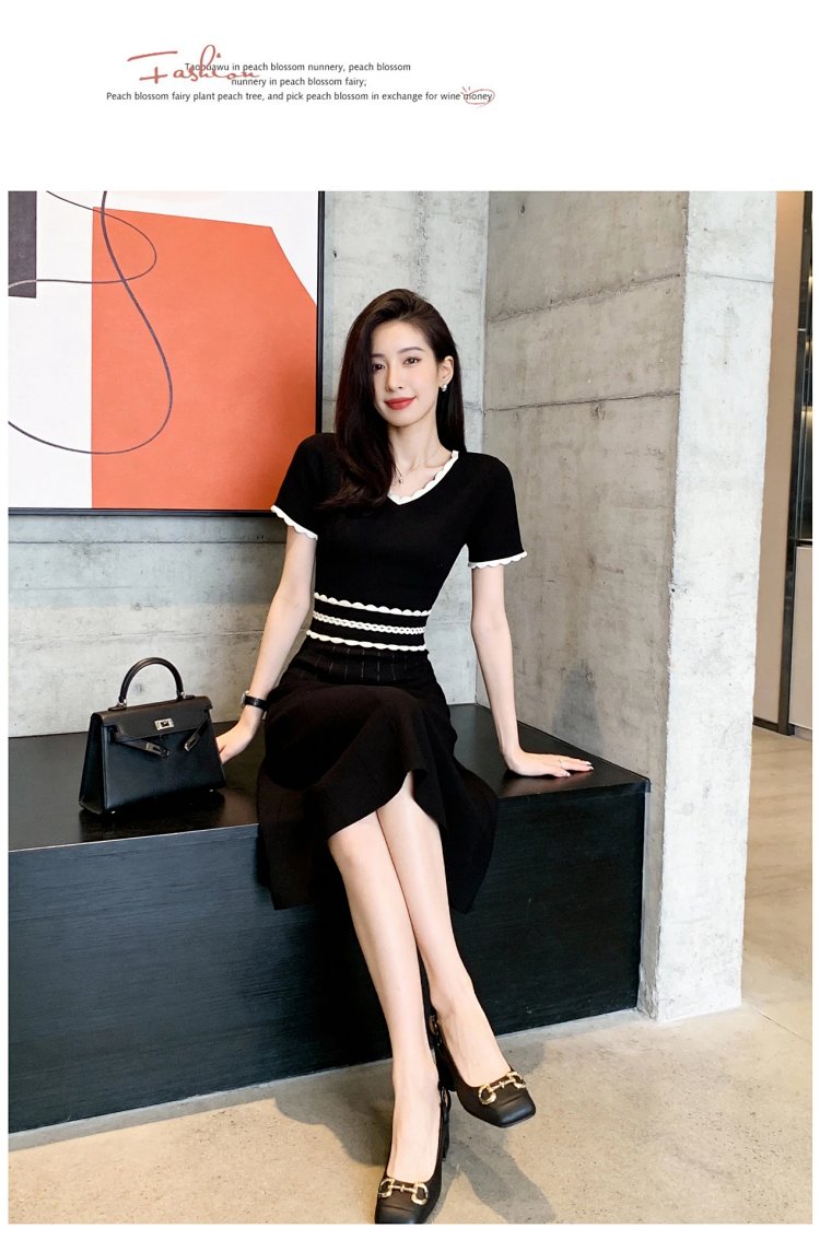 skirt Summer new French Hepburn style small black dress | Outfitreps Spreadsheet