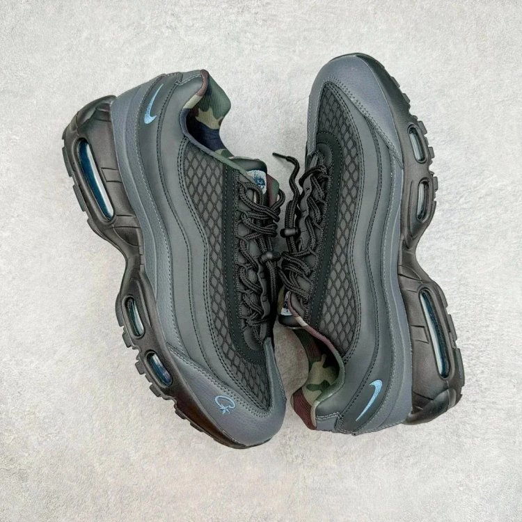 Nikeh and Corteiz x Air Max 95 Collaborative Retro Comfortable Cushioned Sports Shoes-men's shoes/women's shoes-Outfitreps Spreadsheet