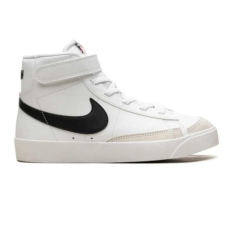 Little Kids' Blazer Mid '77 Black White Casual sneakers