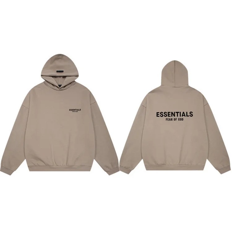 American high street trendy brand plus velvet casual couple autumn and winter heavy hooded sweatshirt for men and women