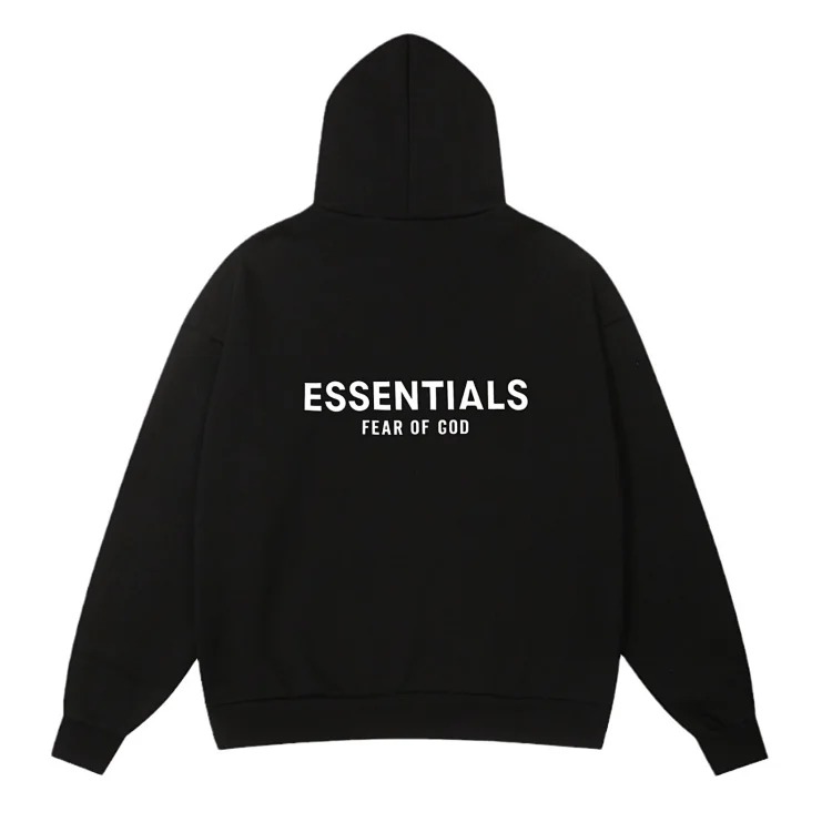 American high street trendy brand plus velvet casual couple autumn and winter heavy hooded sweatshirt for men and women