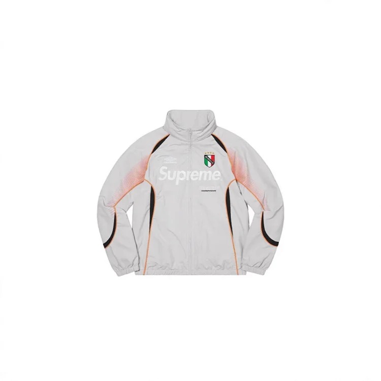 Co-branded football jacket casual simple fashion zipper high collar