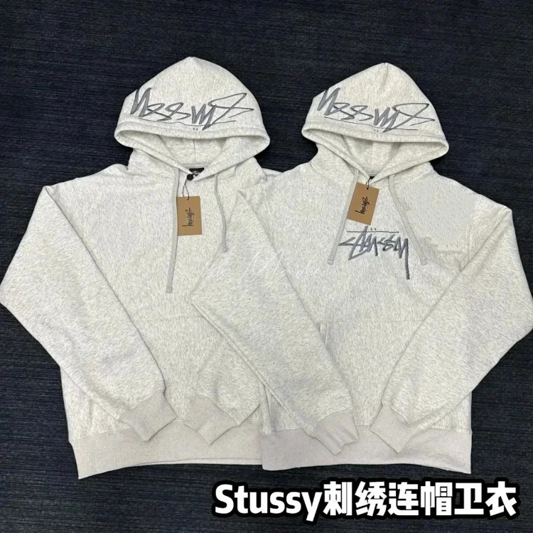 Essentials Embroidered hooded sweatshirt essential for men and women couples