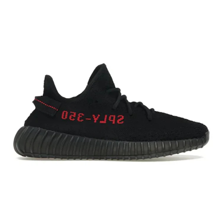 Y**zy V2 Black Red Casual sneakers