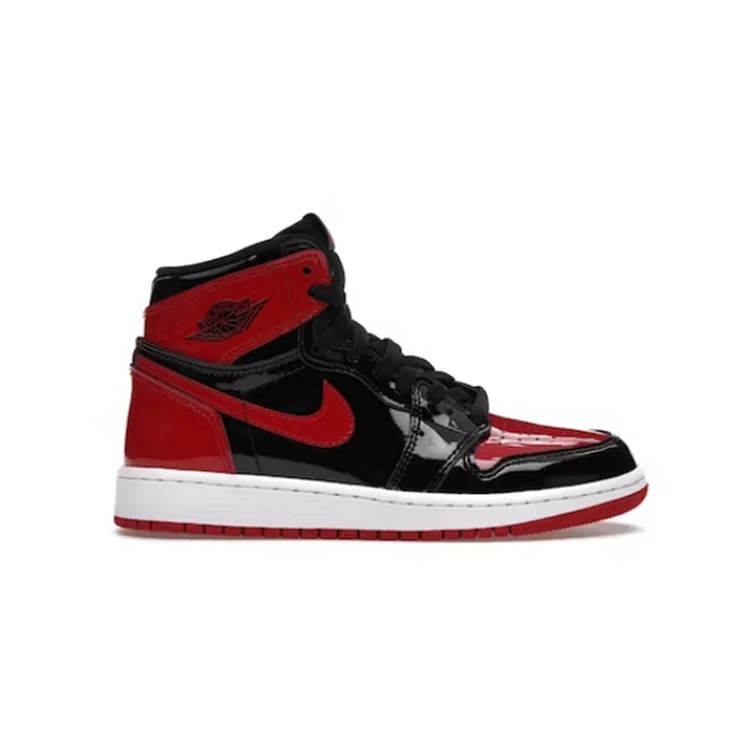 LJR 1 Retro High OG Patent Bred Fashion sneakers