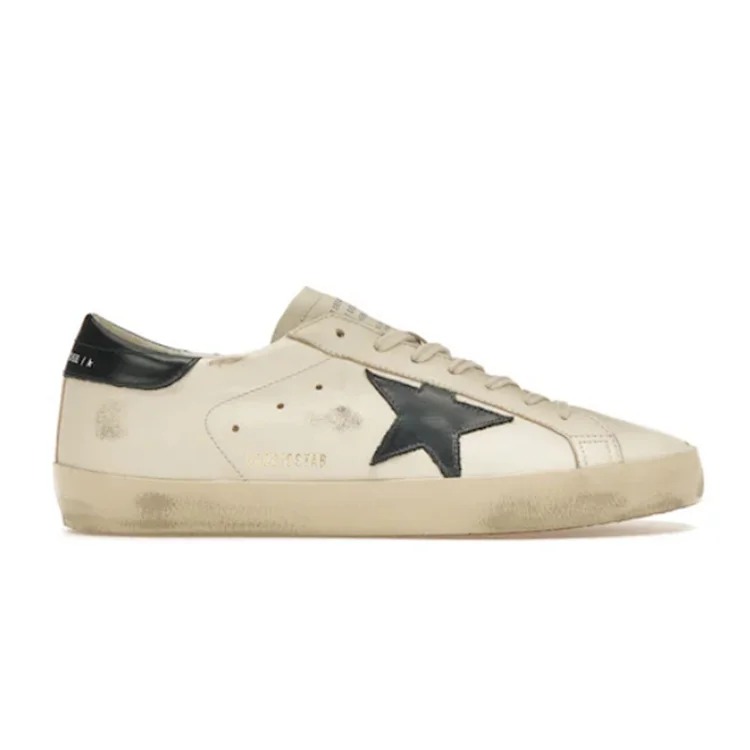 Golden Goose Super-Star Beige Night Blue Casual sneakers