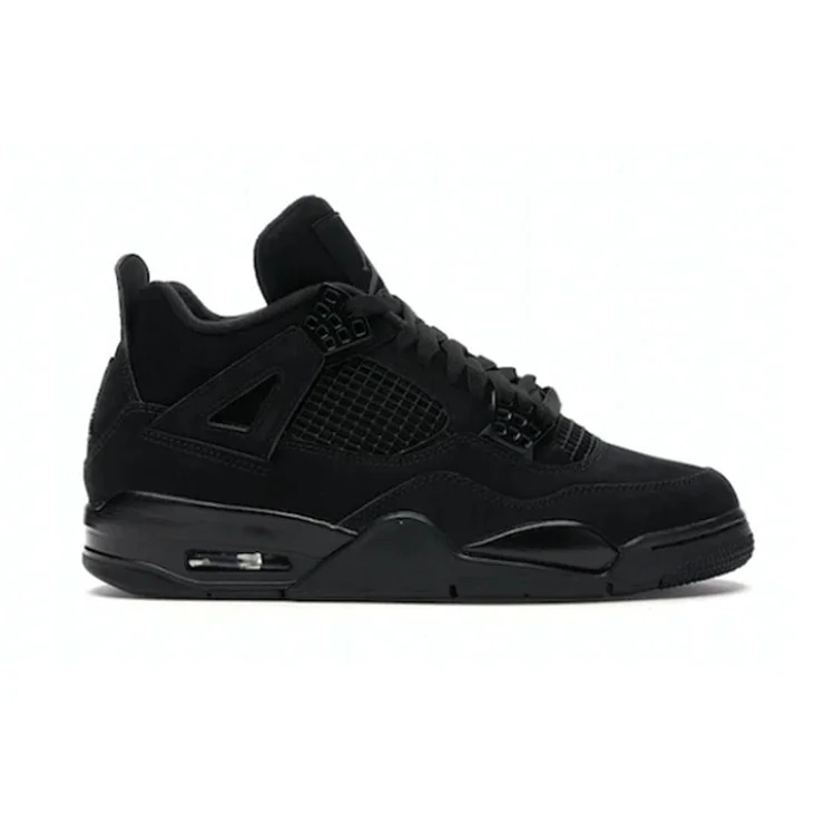 4 Retro Black Cat Fashion sneakers image 2