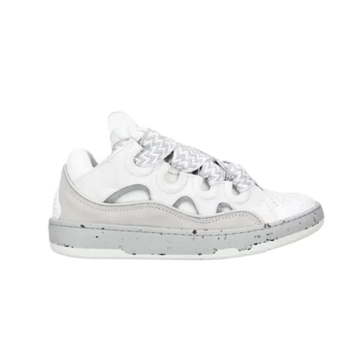 Lnvin Paint Effect Lace-Up Sneakers image 2