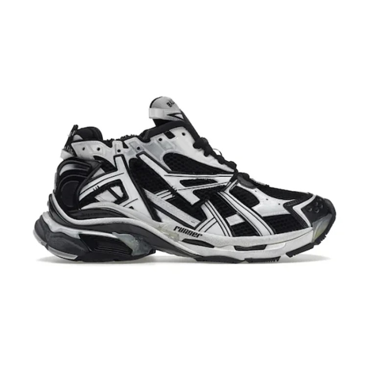 OK Runner White Black White Fashion sneakers