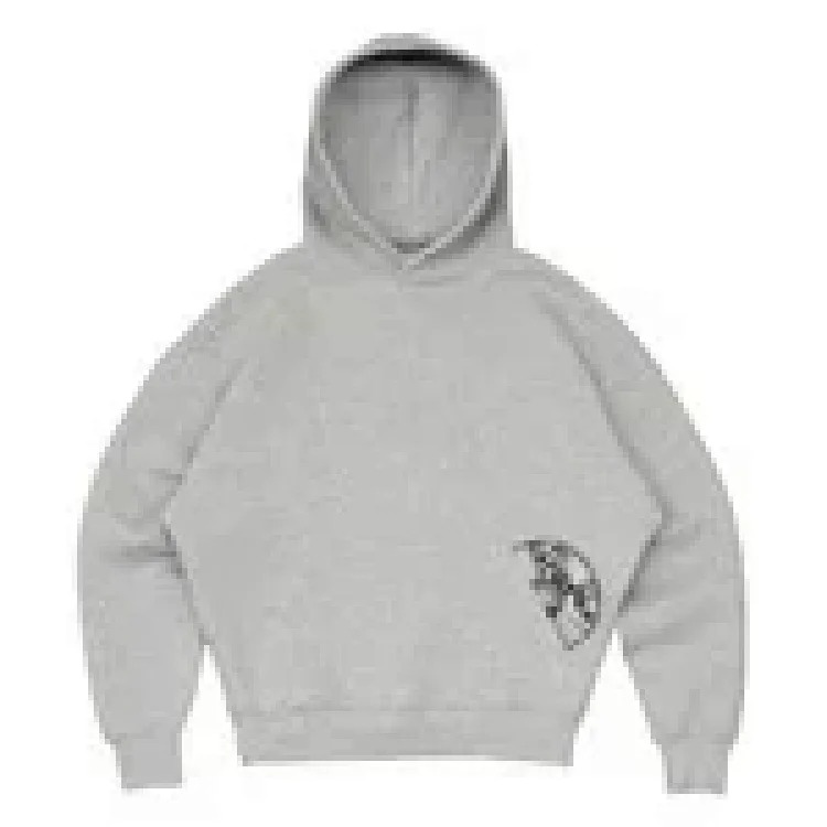 Printed sweatshirt and sweatpants suit long-sleeved pullover hoodie retro jacket street