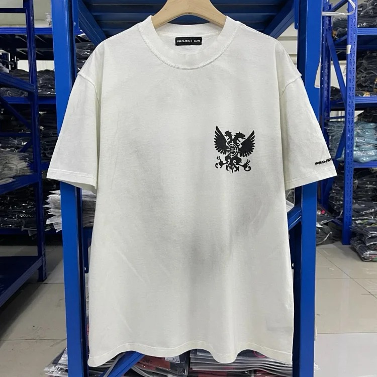 Distressed Batik Dirty Short Sleeve T-Shirts for Men and Women