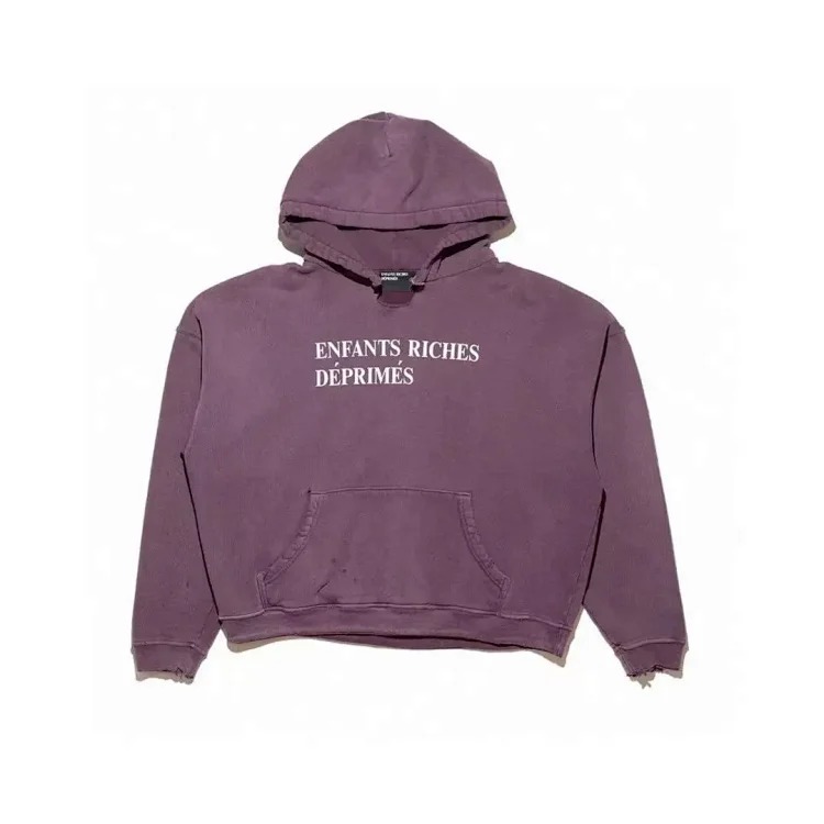 Washed distressed loose sweatshirts for men and women