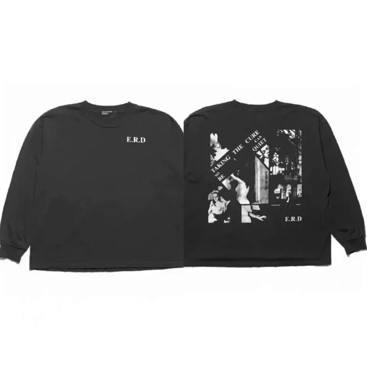 Washed distressed loose sweatshirts for men and women