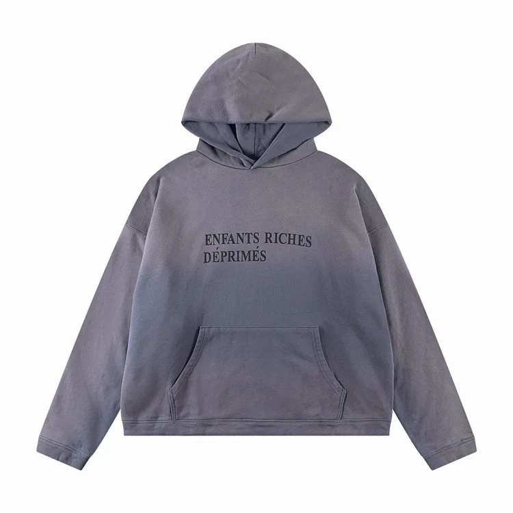 Washed distressed loose sweatshirts for men and women