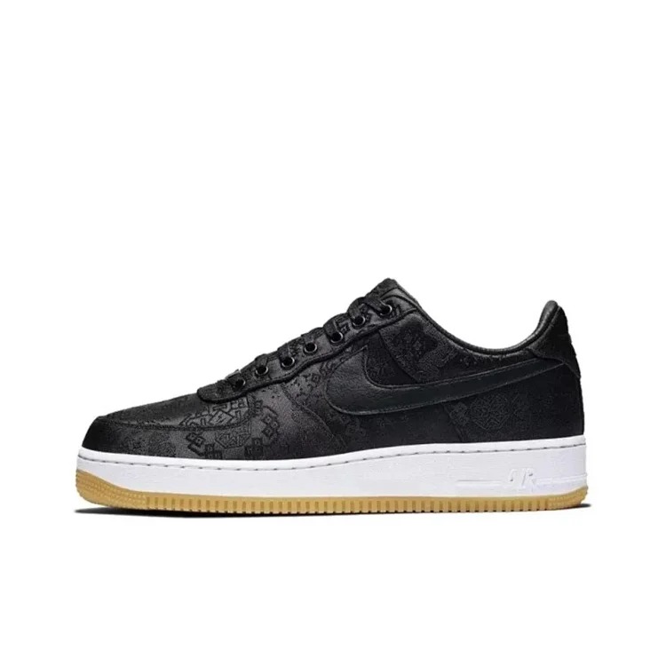 Pure white pure black wheat low top retro classic image 23
