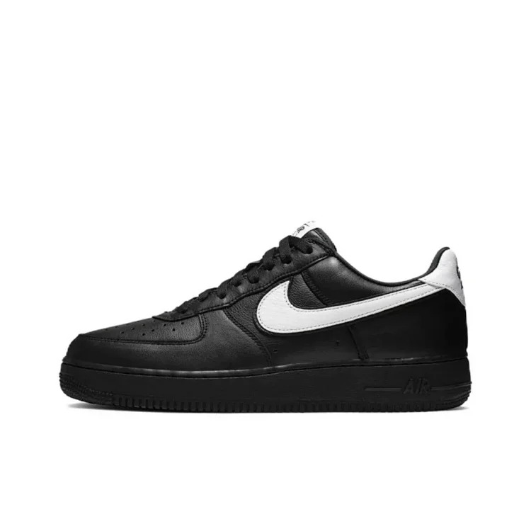 Pure white pure black wheat low top retro classic image 24