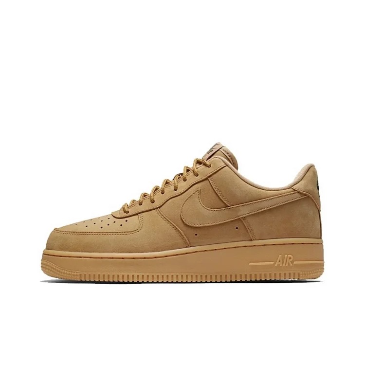 Pure white pure black wheat low top retro classic image 28