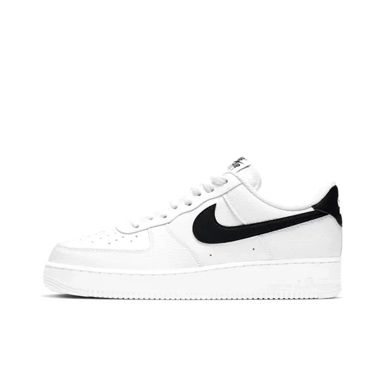 Pure white pure black wheat low top retro classic image 5