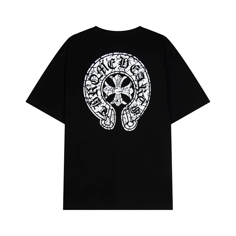 Casual loose short-sleeved T-shirt for men and womench