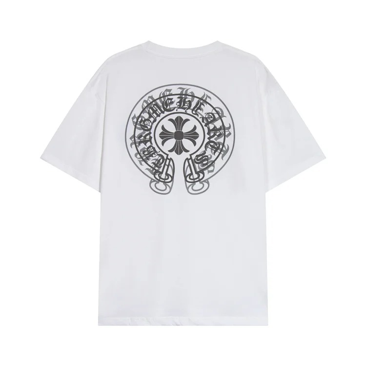 Casual loose short-sleeved T-shirt for men and womench
